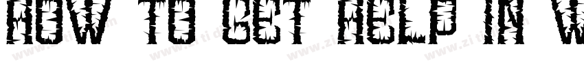 how to get help in windows字体转换